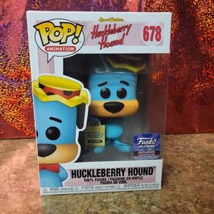 Huckleberry Hound Funko Hollywood Exclusive holding bag Funko Pop